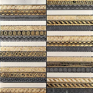 МОЗАИКА ИЗ МРАМОРА GLN-1 SKALINI GOLDEN LINE