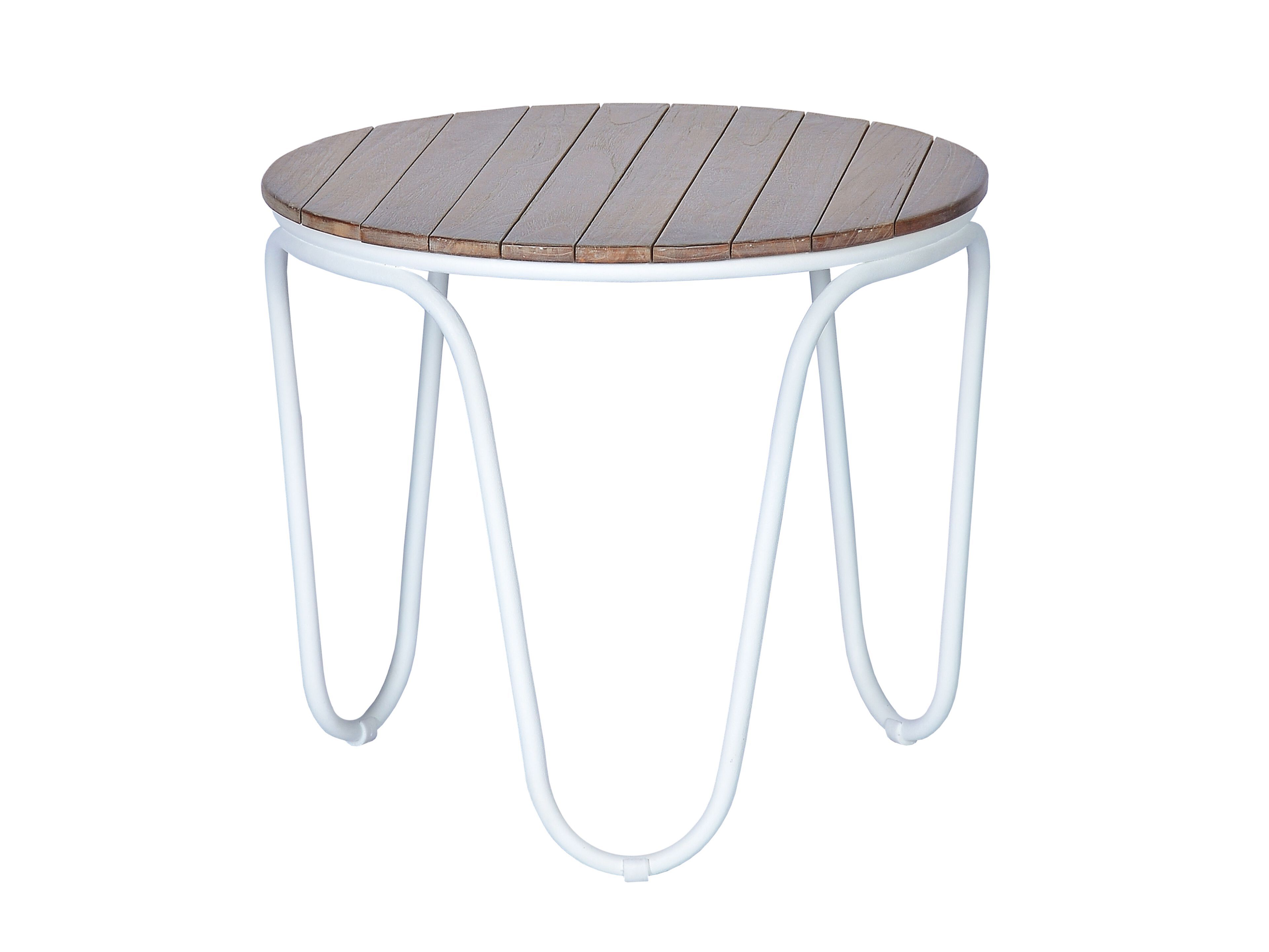 Круглый деревянный журнальный столик для сада cbdesign Lucie ARCH-00118817 - Вид №11