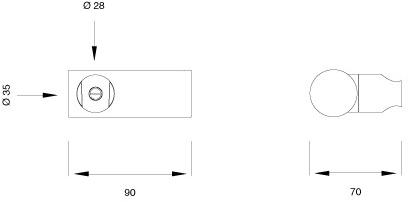 Ceadesign Подставка для ручных душей из нержавеющей стали Free ideas Fre 202 - Вид №1