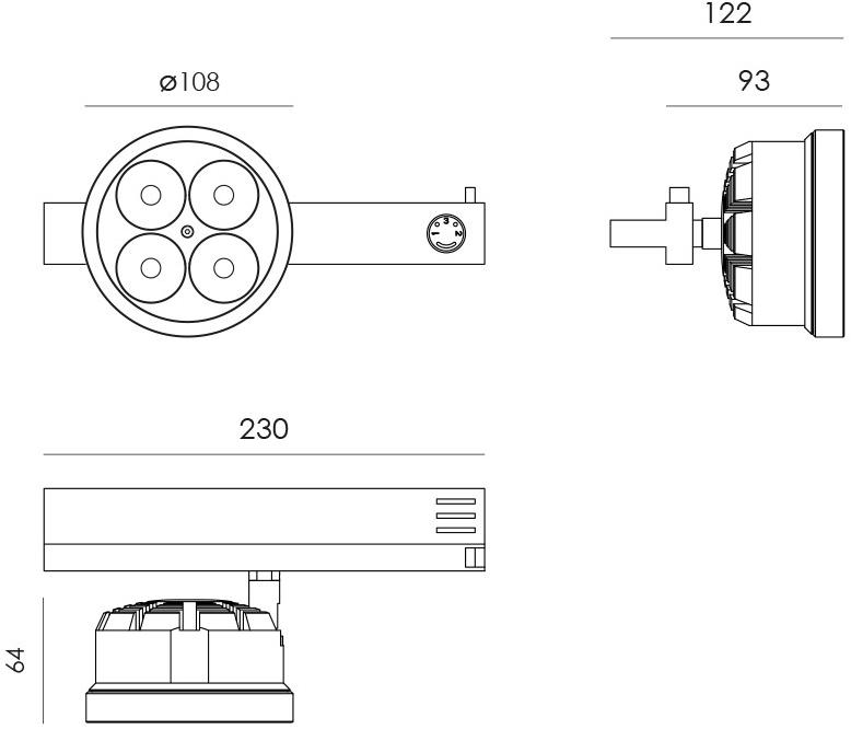 NEXO LUCE Светодиодное освещение дорожек Track nexo luce 2647 - Вид №2