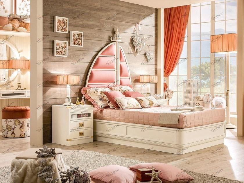 Caroti Односпальная кровать и полуторный контейнер Ariel sun-id-1389172