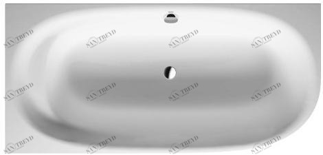 Duravit Угловая ванна из дюрасолида Cape cod 700362 - 700363