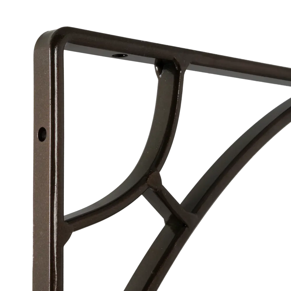 Кронштейн Larvij Раньятела 16x17 см сталь нагрузка до 12.5 кг цвет бронза STLM-2047244 - Вид №1