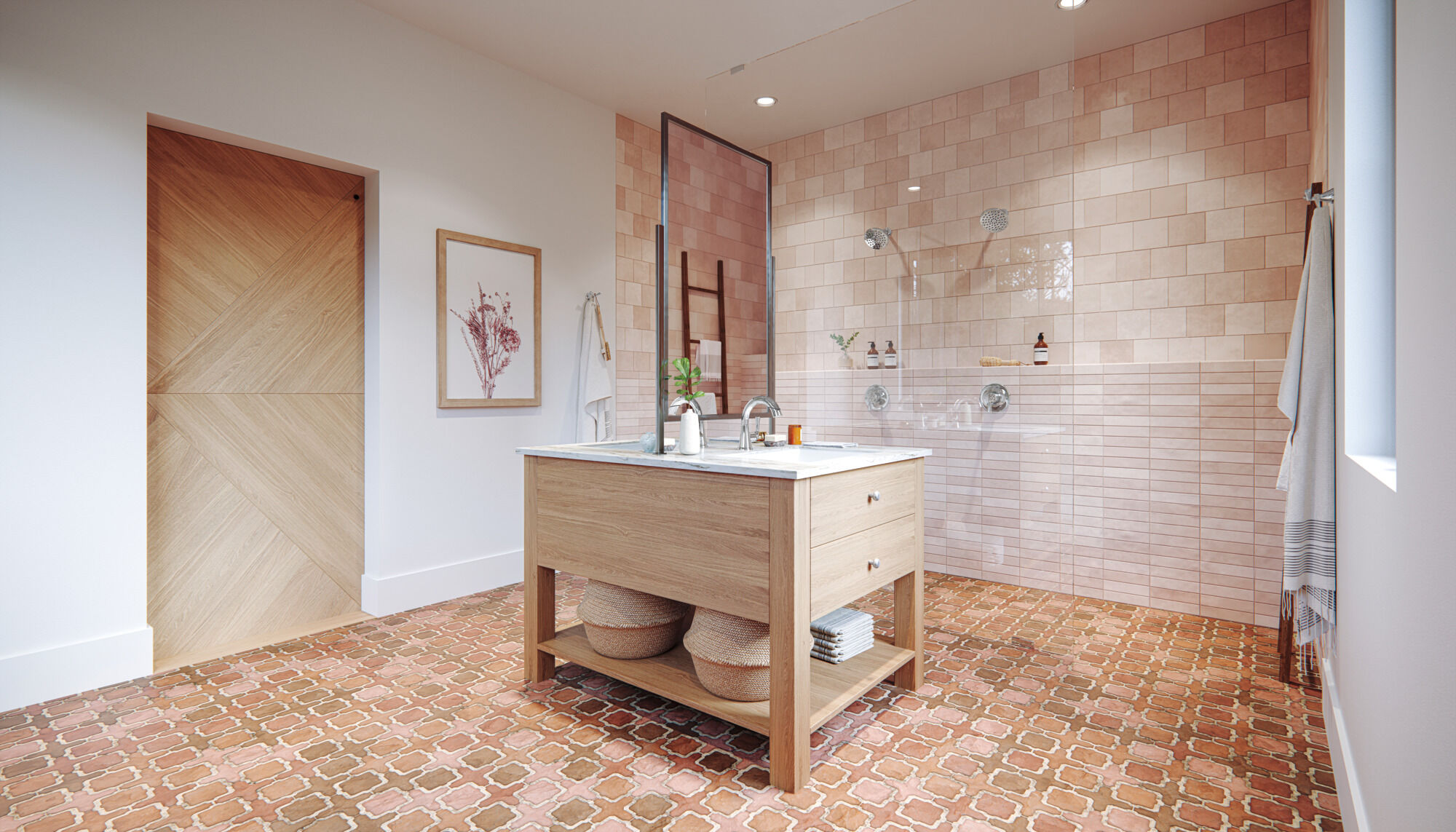 Выдвижной смеситель для ванной с одной ручкой Delta Faucet Kayra 533LF-SSPDMPU - Вид №8