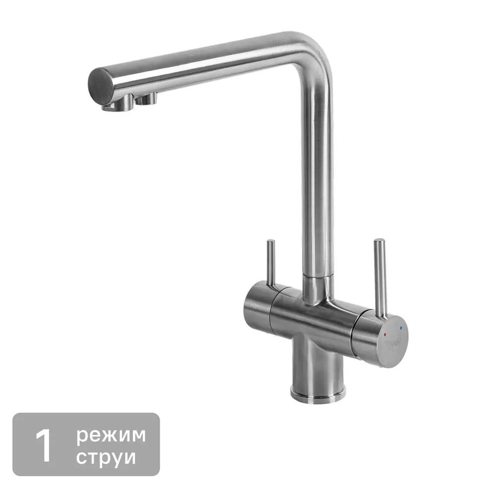 Смеситель для кухни Vidage общая высота 33 см цвет хром STLM-2011933 - Вид №1