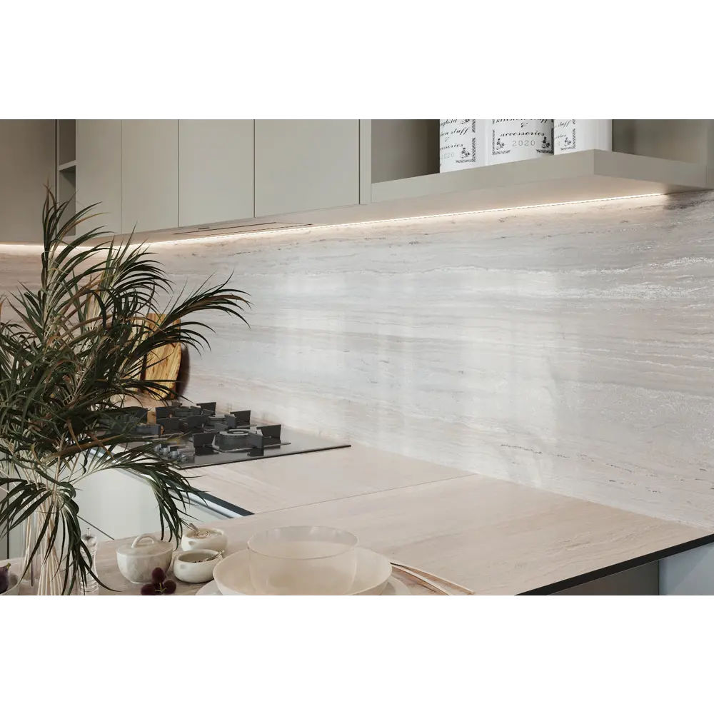 Стеновая панель ALTERNATIVE Травертин Римский для кухни 89406668 STLM-1563394 - Вид №10