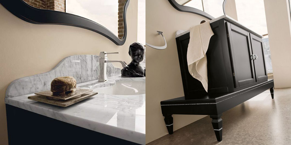 Комплект мебели для ванной комнаты York 05 Cerasa York YORK05 - Вид №1