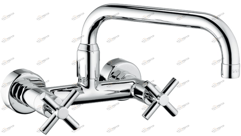 Fir Italia Смеситель для кухни настенный с поворотным изливом Modern kitchens 3562012