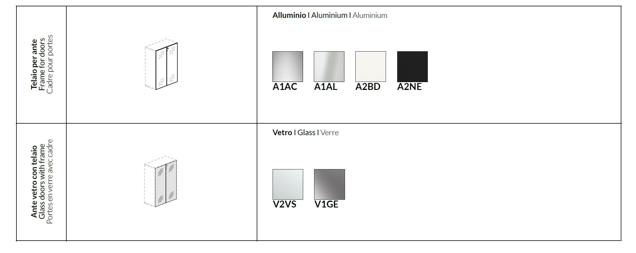 Офисный шкаф из лакированного стекла и дерева About Office Hype ARCH-00022466 - Вид №10