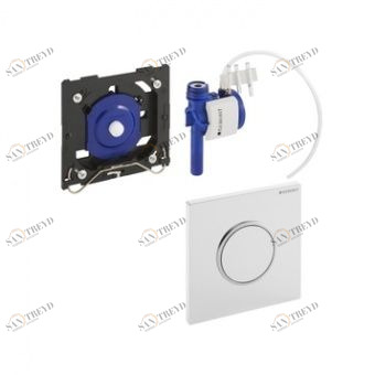 116.015.KH.1 смывная клавиша SIGMA 10 (глянц.хром) Santreyd 