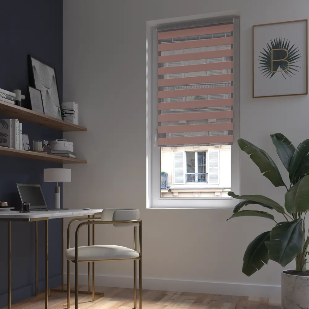 Штора рулонная день-ночь Inspire Peter 60x160 см сиреневая Santal 4 82691054 STLM-2150006 - Вид №10