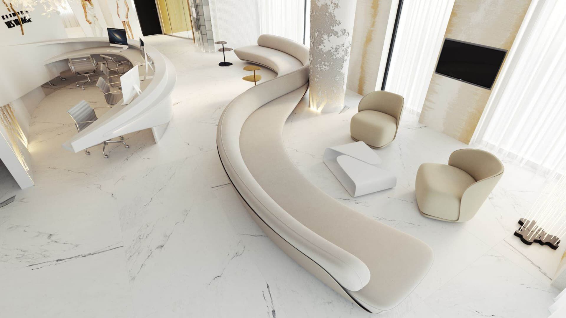 Оборудование салонов красоты AMOSDESIGN YES VISAGE ARCH-00027644 - Вид №6