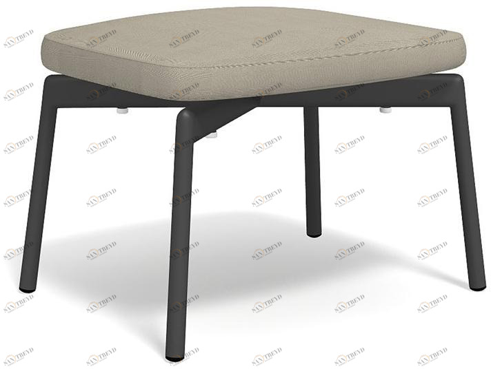 RODA Низкий садовый табурет из ткани Piper sun-id-1510459