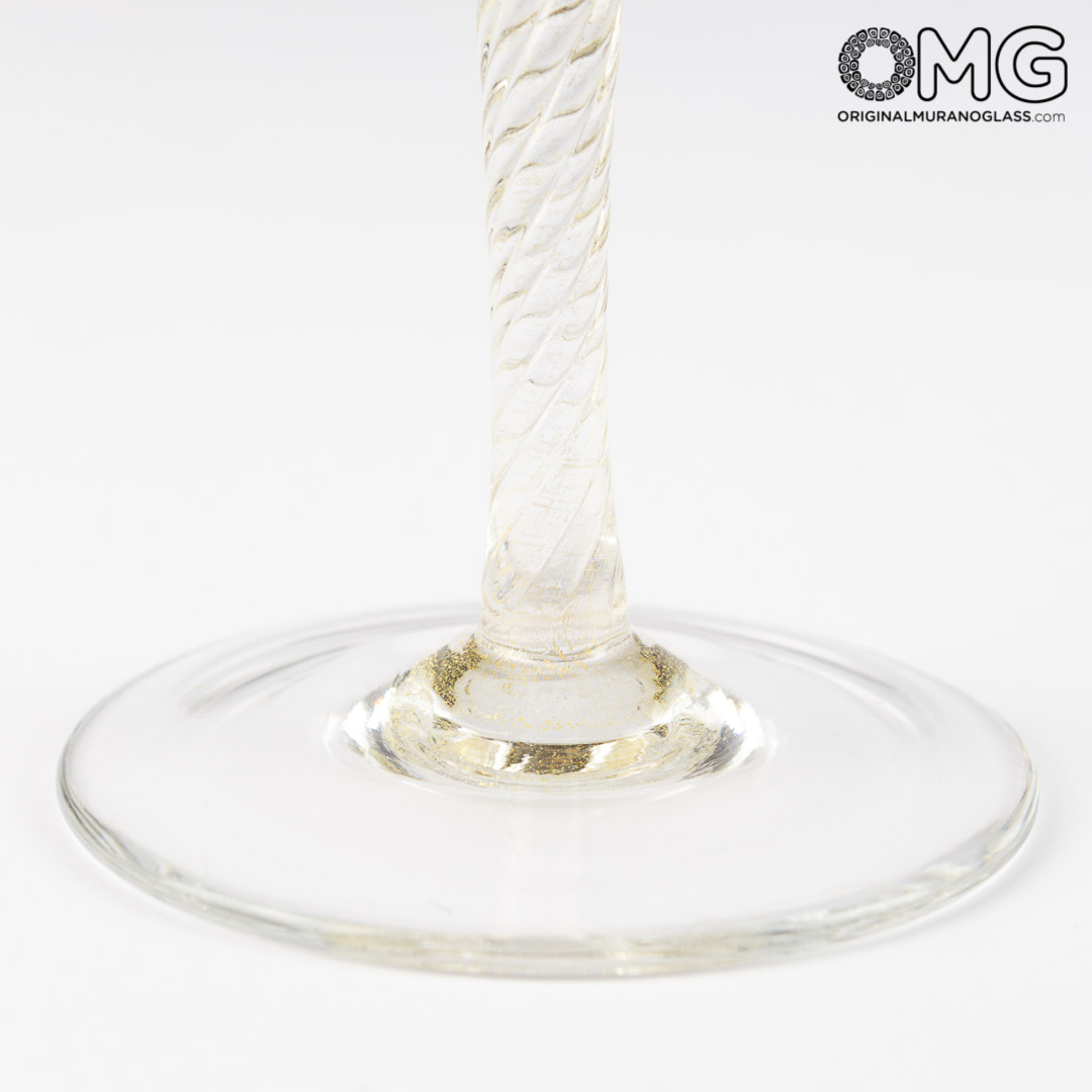2769 ORIGINALMURANOGLASS Бокалы для воды Барокко - набор из 6 бокалов - Original Murano Glass OMG 7 см  - Вид №1
