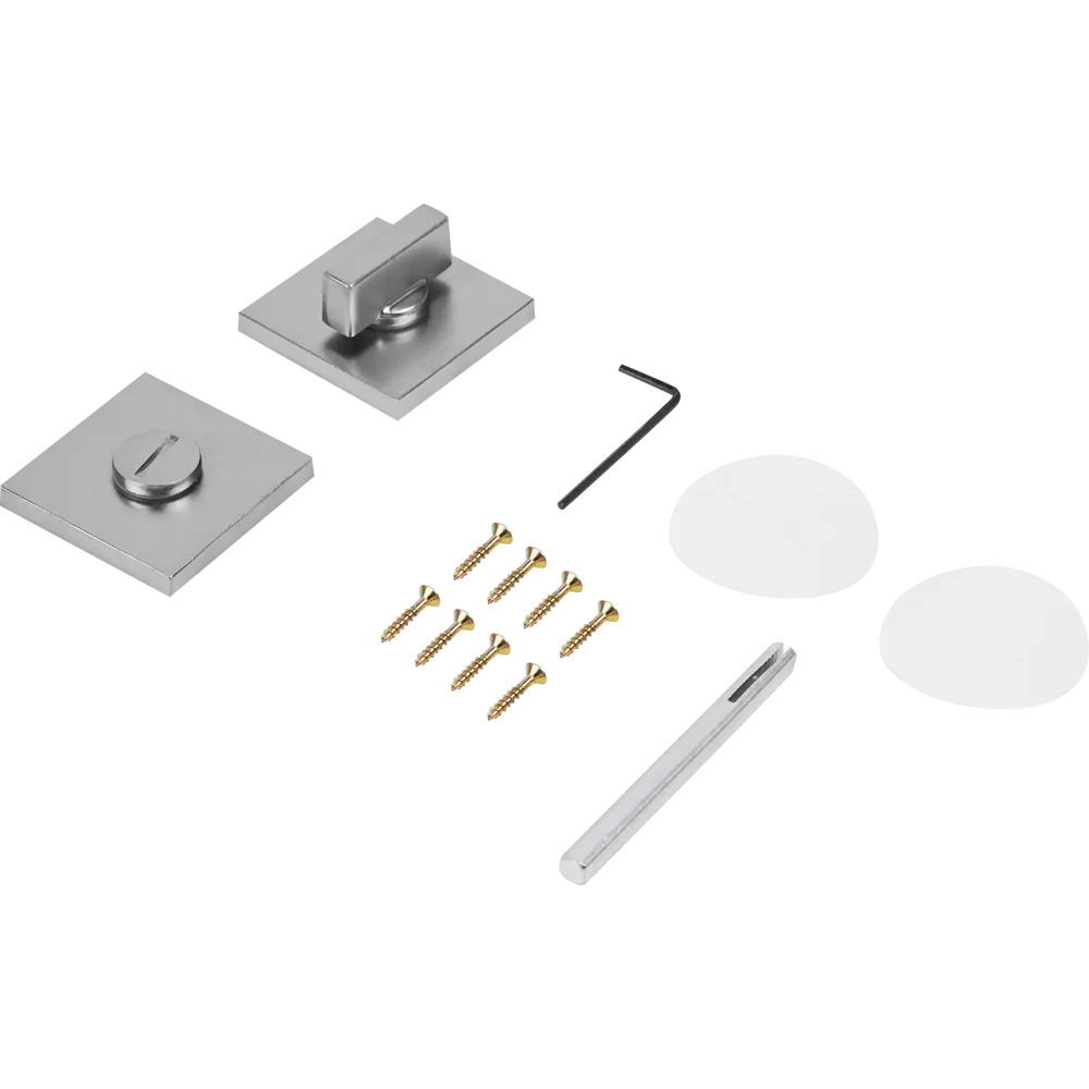 Фиксатор дверной Puerto Slim AL 03 SSC - надежная защита с матовым хромом 86523065 STLM-0069605 - Вид №1