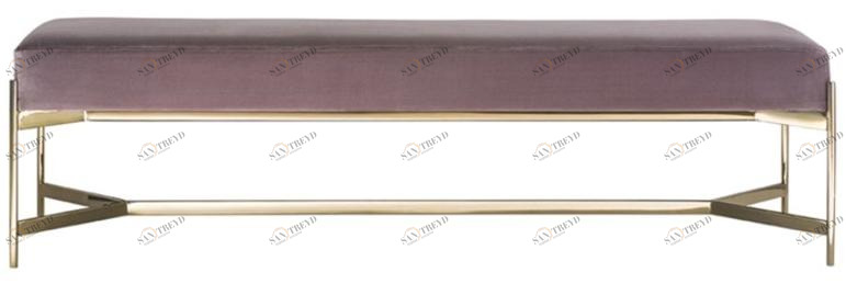 HC28 Cosmo Мягкая скамья из ткани Lonja 24f001