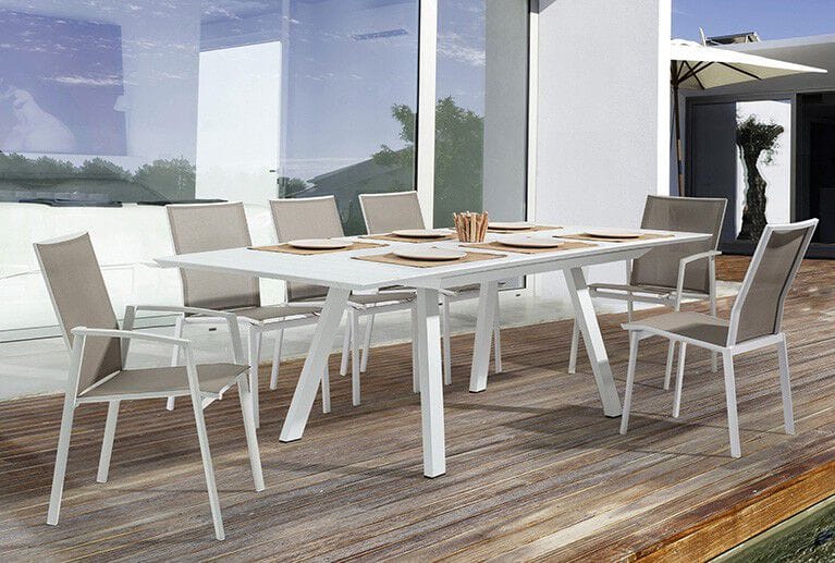 Алюминиевый штабелируемый садовый стул BIZZOTTO Cruise ARCH-00104047 - Вид №12