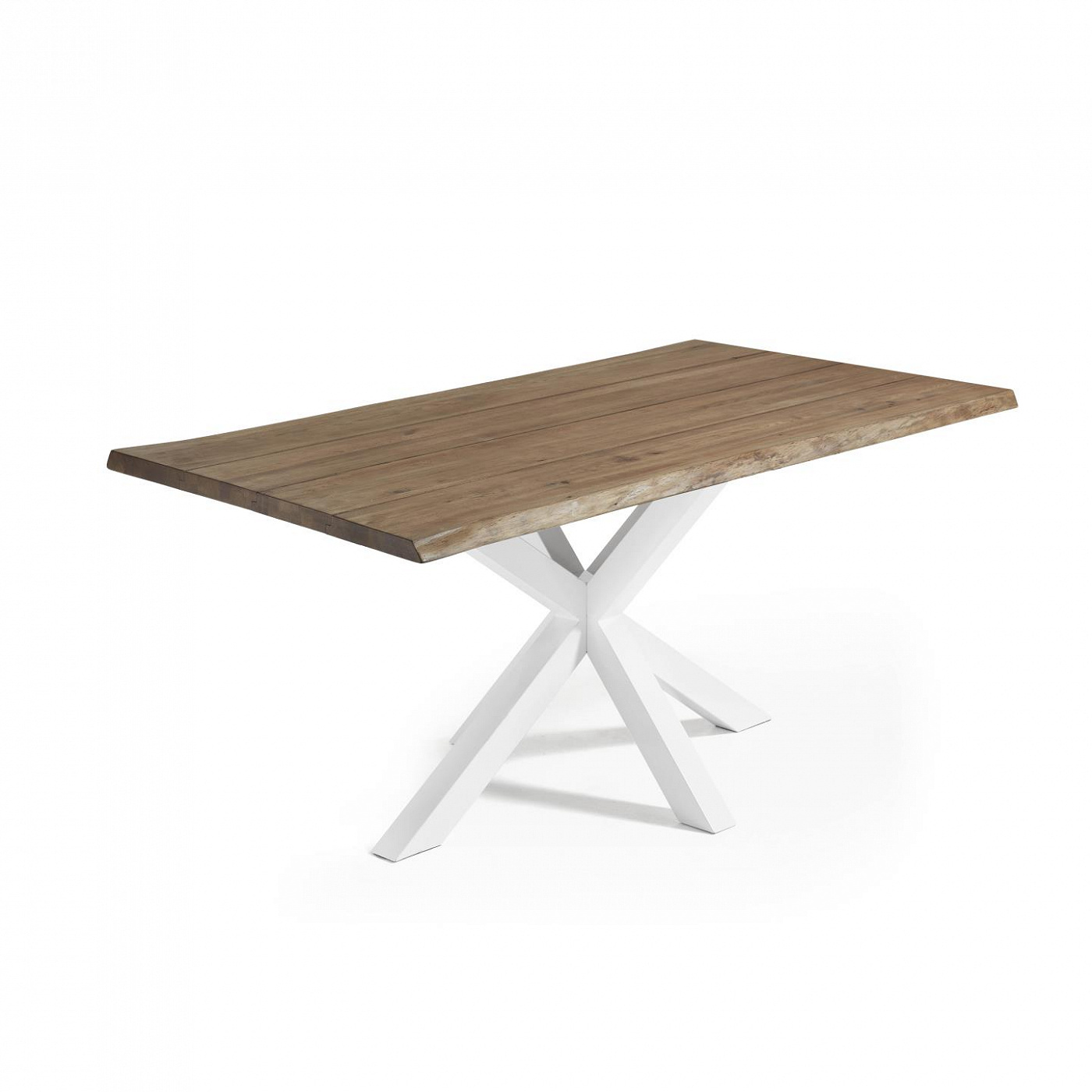 052210 Стол Arya 180x100 Белый, античный дуб La Forma Argo - Вид №1