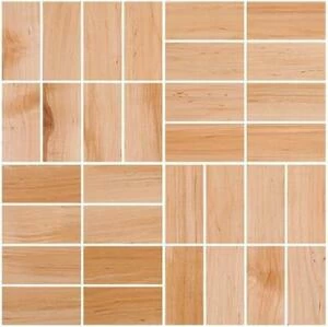 Мозаика и 3D панели из дерева Da Vinci Мозаика Comfort Giovane 051 Ольха Селект (Гладкая) 288х288 мм.