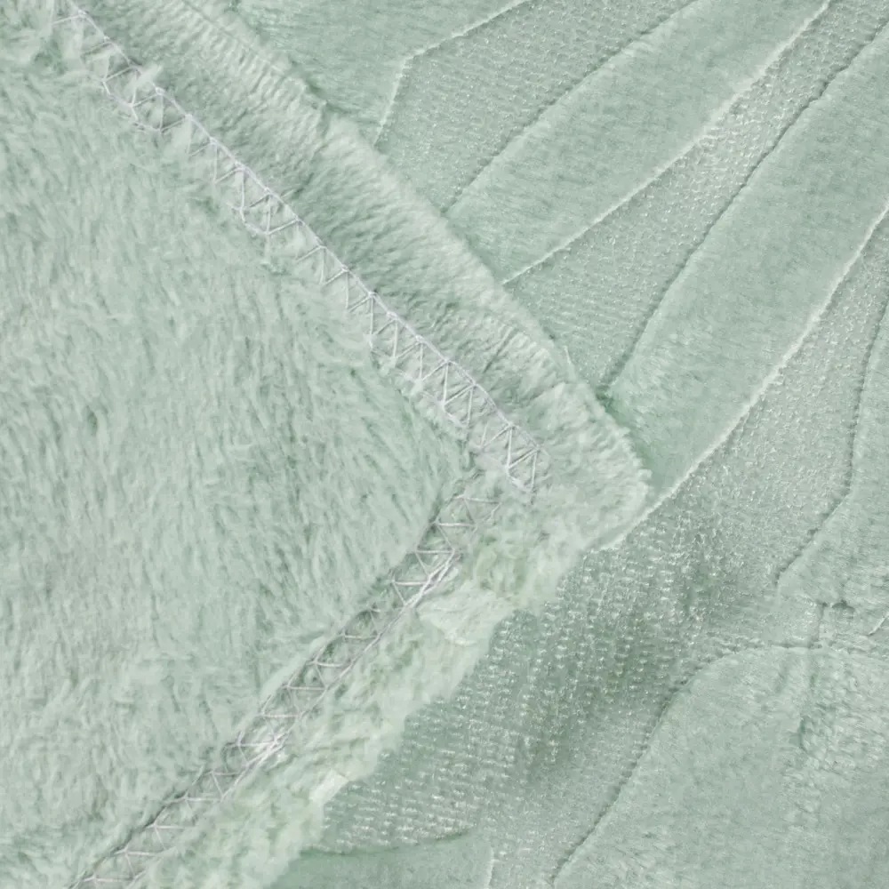 Плед Savane 200x220 см микрофибра цвет зеленый Ardenza STLM-2102455 - Вид №5