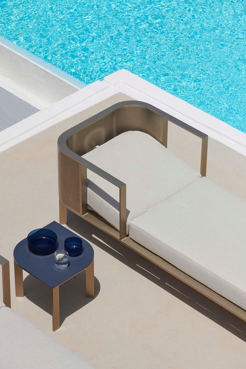 GANDIABLASCO Садовая кушетка с креслом и подлокотниками Solanas sun-id-1376878 - Вид №2