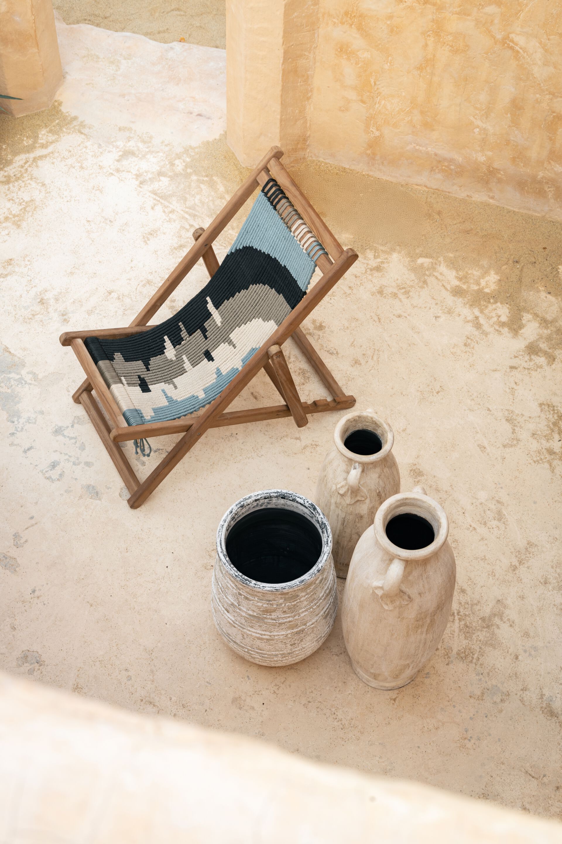 Кресло для отдыха из тикового дерева и веревки cbdesign Виареджо ARCH-00142467 - Вид №7