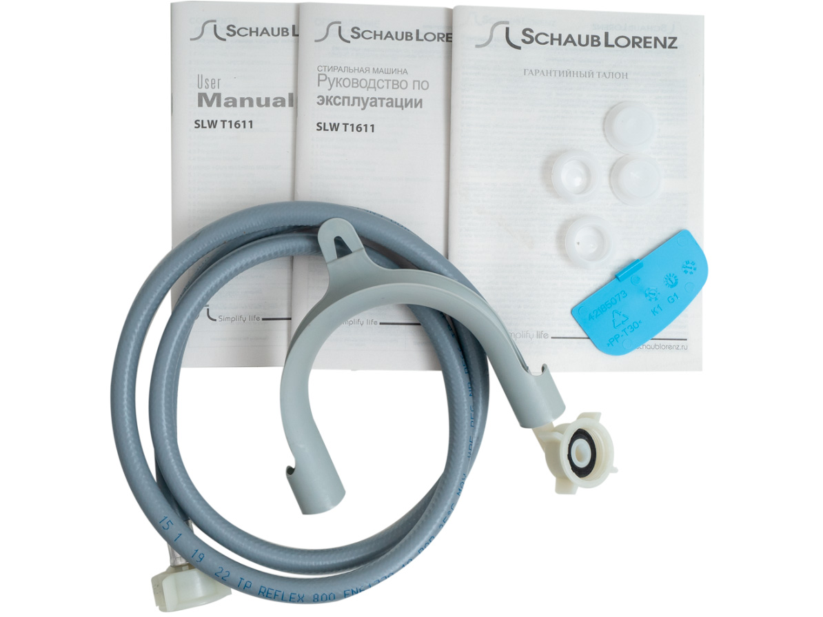 9920913 Стиральная машина Schaub Lorenz SLW T1611 белый STDN-0065554 - Вид №8