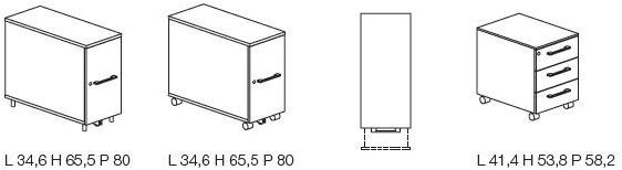 Archiutti Модульный офисный ящик Float office sun-id-1478084 - Вид №9