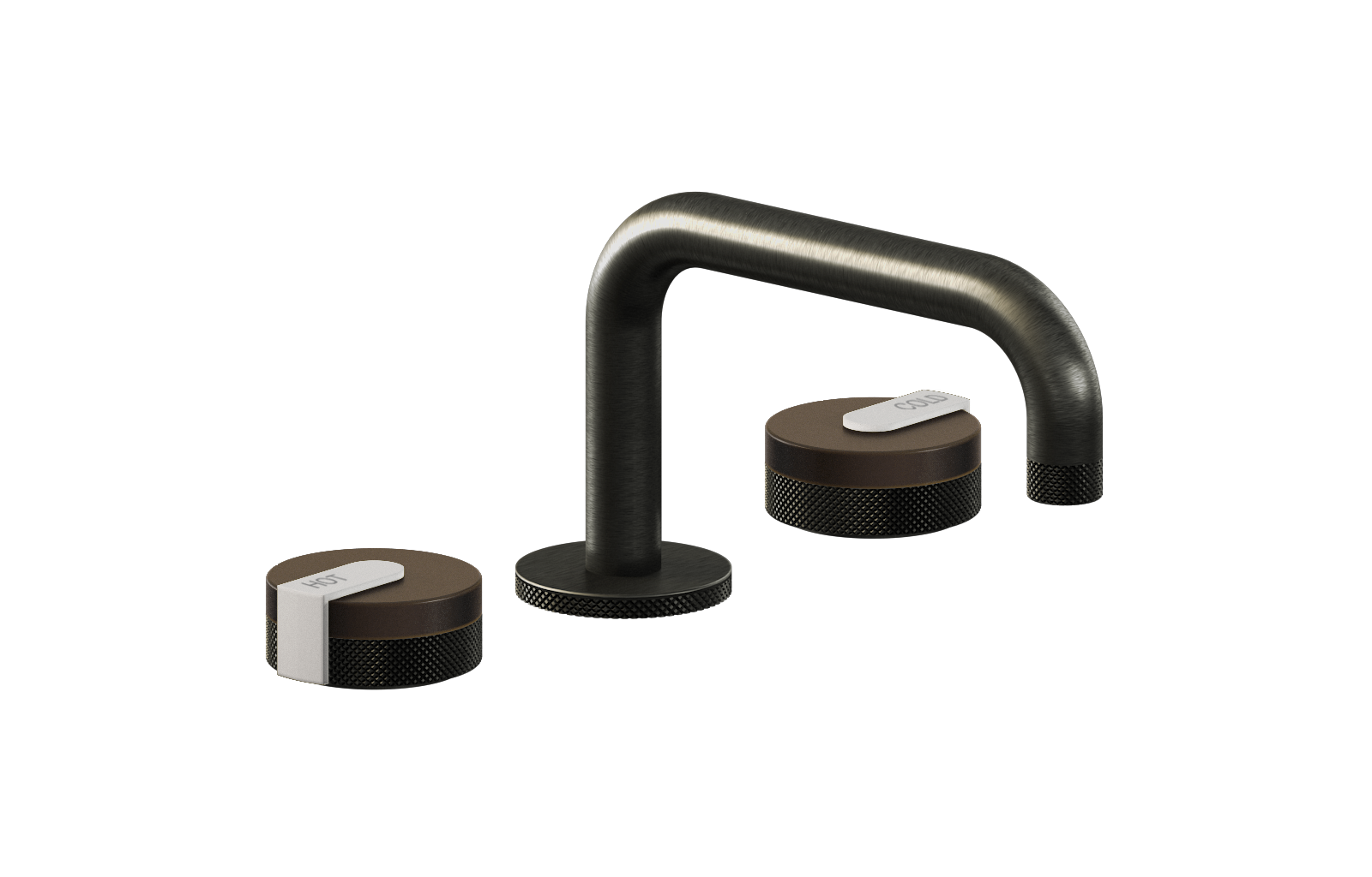 E-11510-R1OB-L1WT-BOX Смеситель для умывальника на 3 отвертия GRAFF MOD+