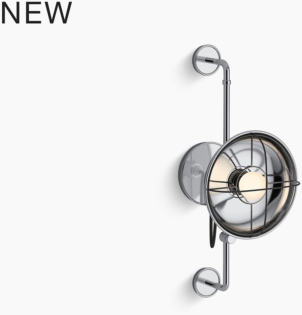 KOHLER Современная ферма бра раздвижной с одной лампой K-23667-SC01-CPL  - Вид №1