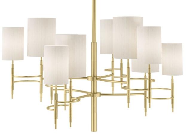 FRATO Люстра из латуни непрямого света  Flf010014aar  - Вид №1