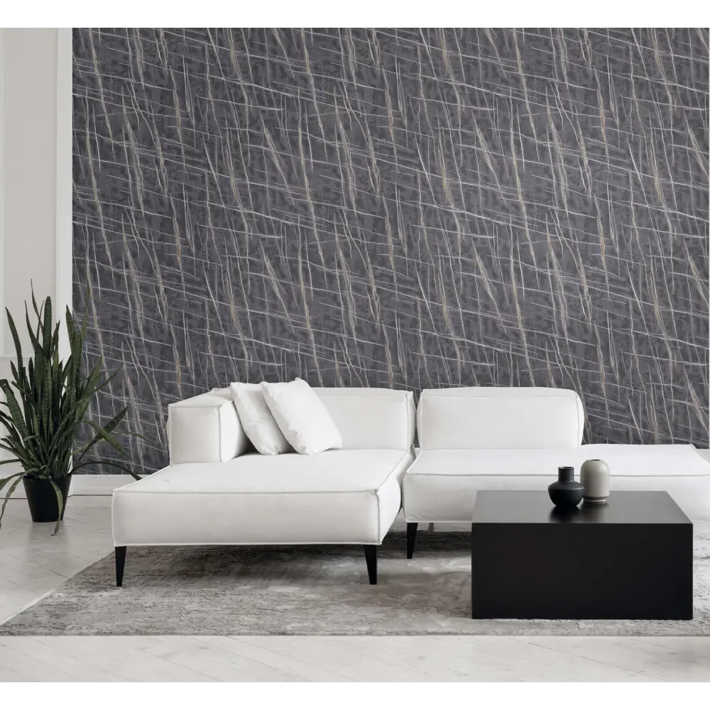 Обои флизелиновые Ovk Design Sirpi Murano черный 1.06 м 10812-06 88915375 STLM-2116117 Carrara Marble - Вид №3