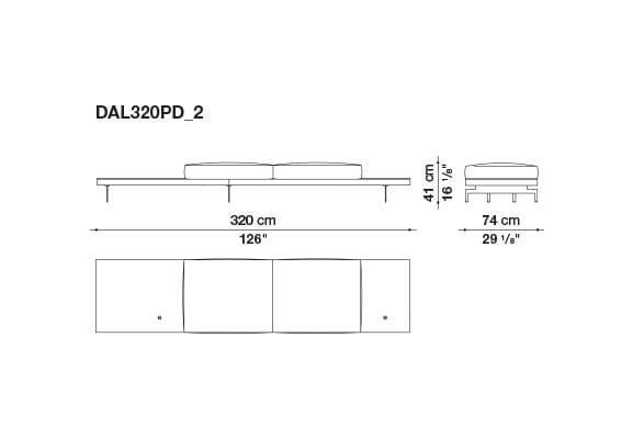 Кожаный диван B&B Italia док ARCH-00130675 - Вид №164