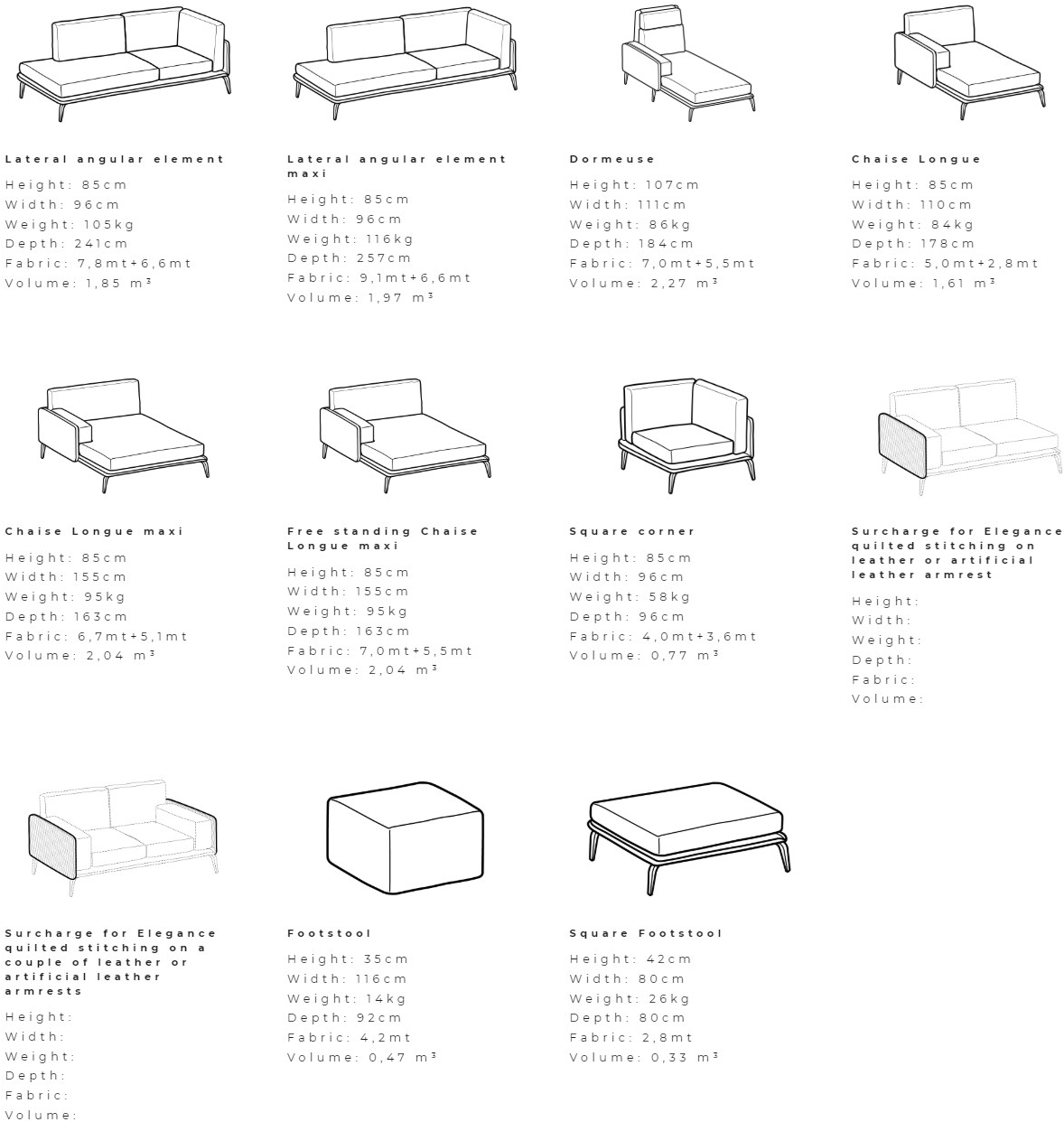 Ditre Italia Модульный тканевый диван Kris sun-id-1392237 - Вид №3