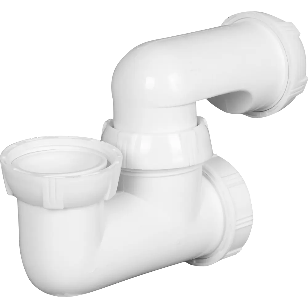 Сифон для ванны WIRQUIN с ревизией и защитой от запахов 18551046 STLM-0011272