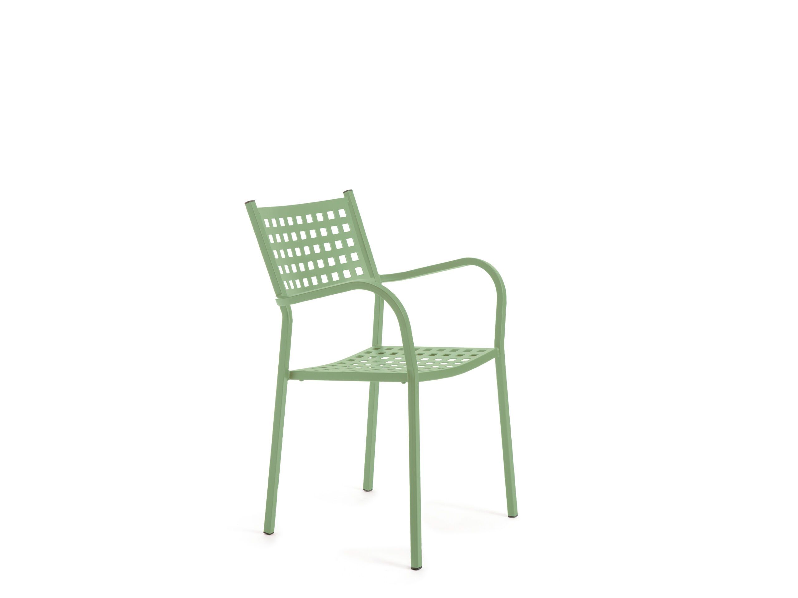 Металлический штабелируемый садовый стул с подлокотниками Vermobil ARCH-00097179 - Вид №21