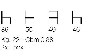 Blifase Стул из ткани Lara 650 - Вид №2