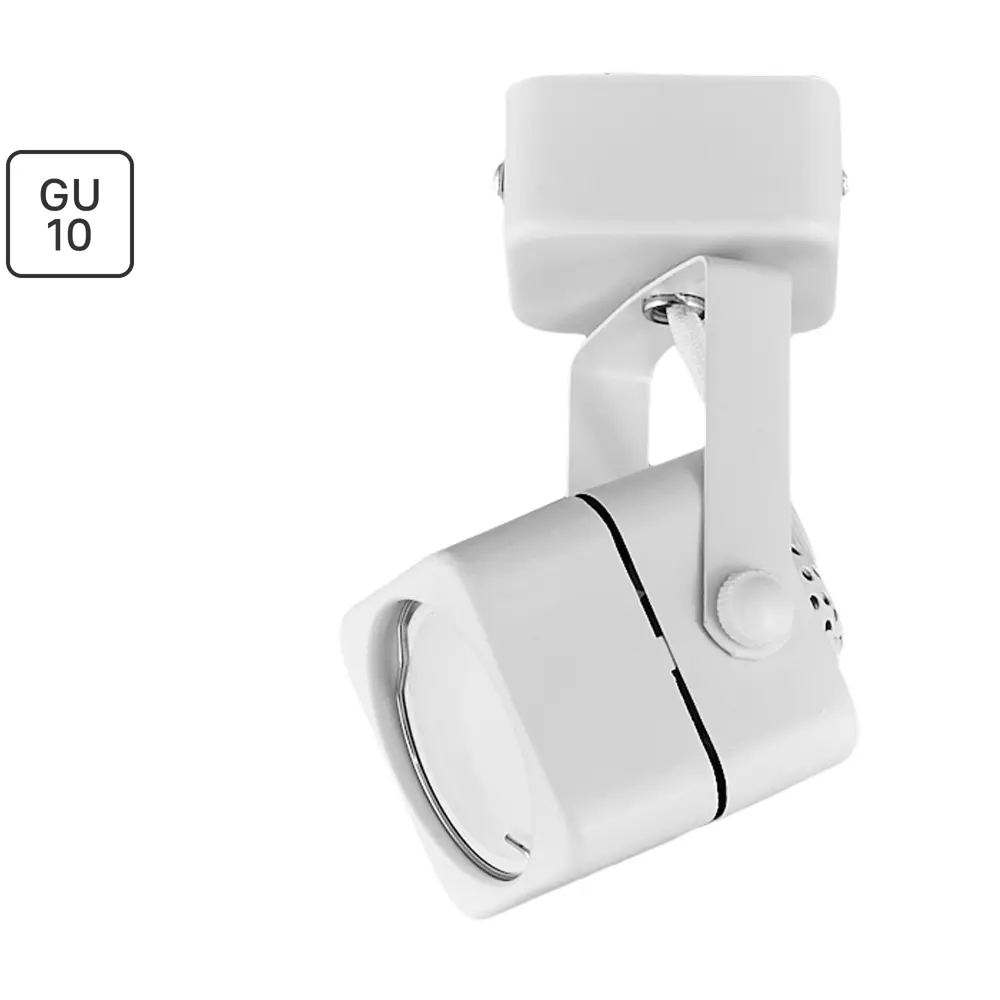 Спот поворотный Fametto S611 GU10 3 м² цвет белый 84609013 STLM-2074217 