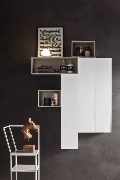 Pensili in metallo Arcombagno Collezione vasche da bango Навесные шкафы и колонки STISR179 - Вид №24