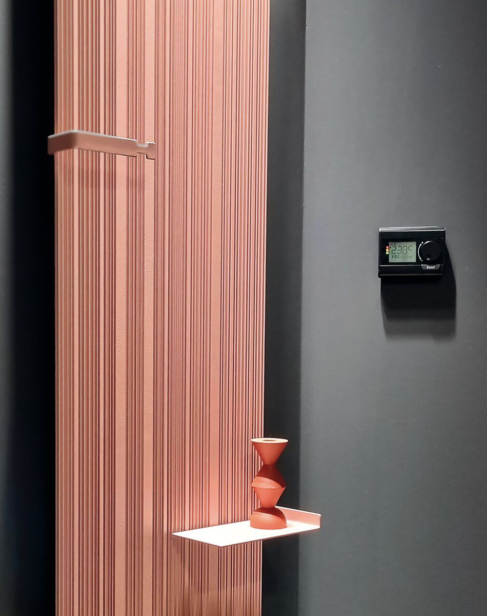 Алюминиевый вертикальный электрический полотенцесушитель Cordivari Design Neo Design ARCH-00093074 - Вид №2