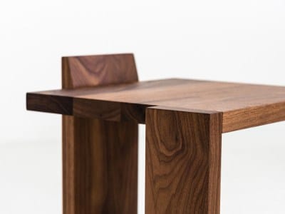 Высокий барный стул из массива дерева Moca SIXPLANK ARCH-00015945 - Вид №4