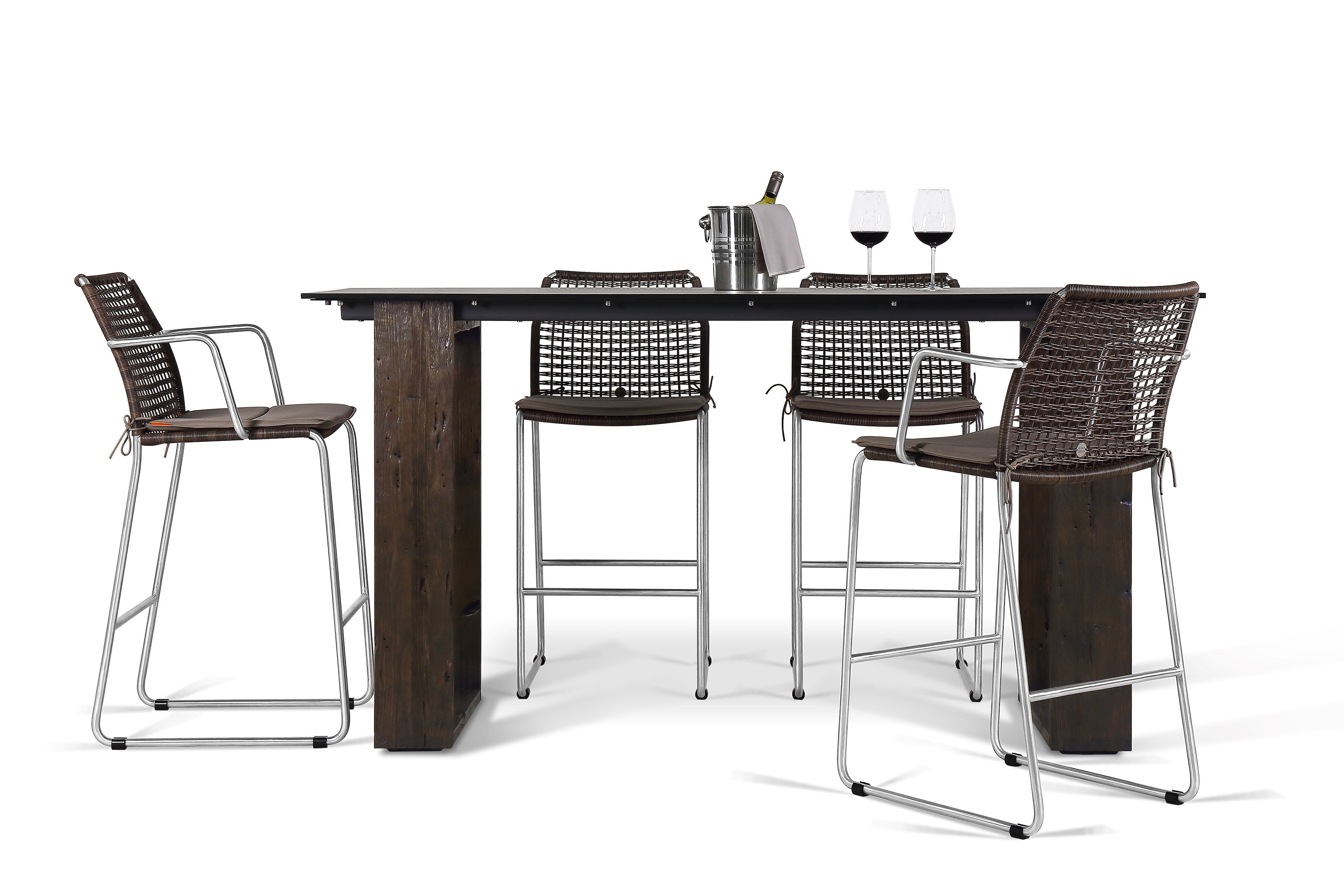 Прямоугольный садовый стол из тикового дерева MAMAGREEN Aiko ARCH-00039349 - Вид №1