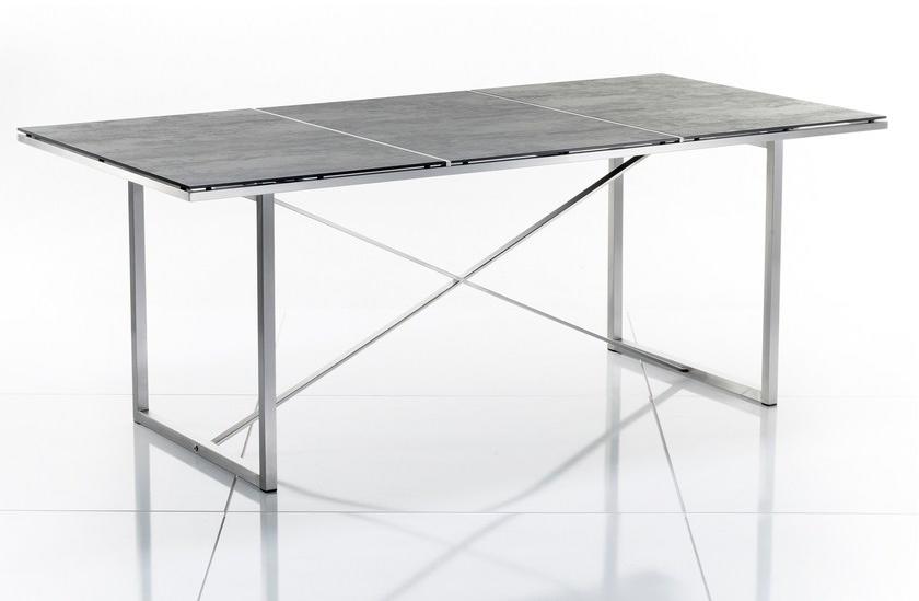 solpuri Прямоугольный керамический садовый стол X-series stainless steel sun-id-1498880 - Вид №1