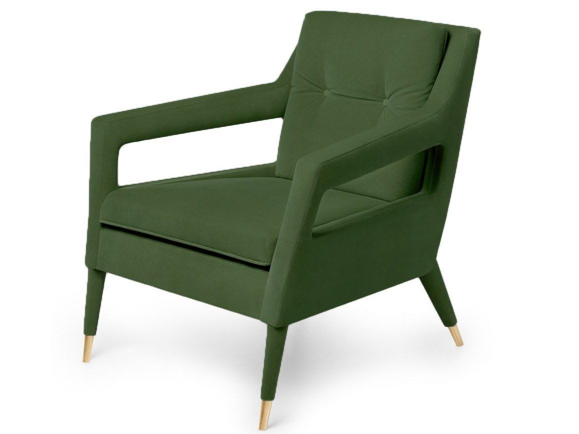 Бархатное кресло с подлокотниками Munna ARCH-00068873 - Вид №26