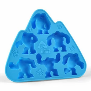 Форма для льда силиконовая голубая Abominable Ice Men FRED&FRIENDS ДИЗАЙНЕРСКИЕ 00-3871438 Голубой