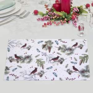 Салфетка 30x45 см Птицы-3 синяя 84547183 STLM-2082616