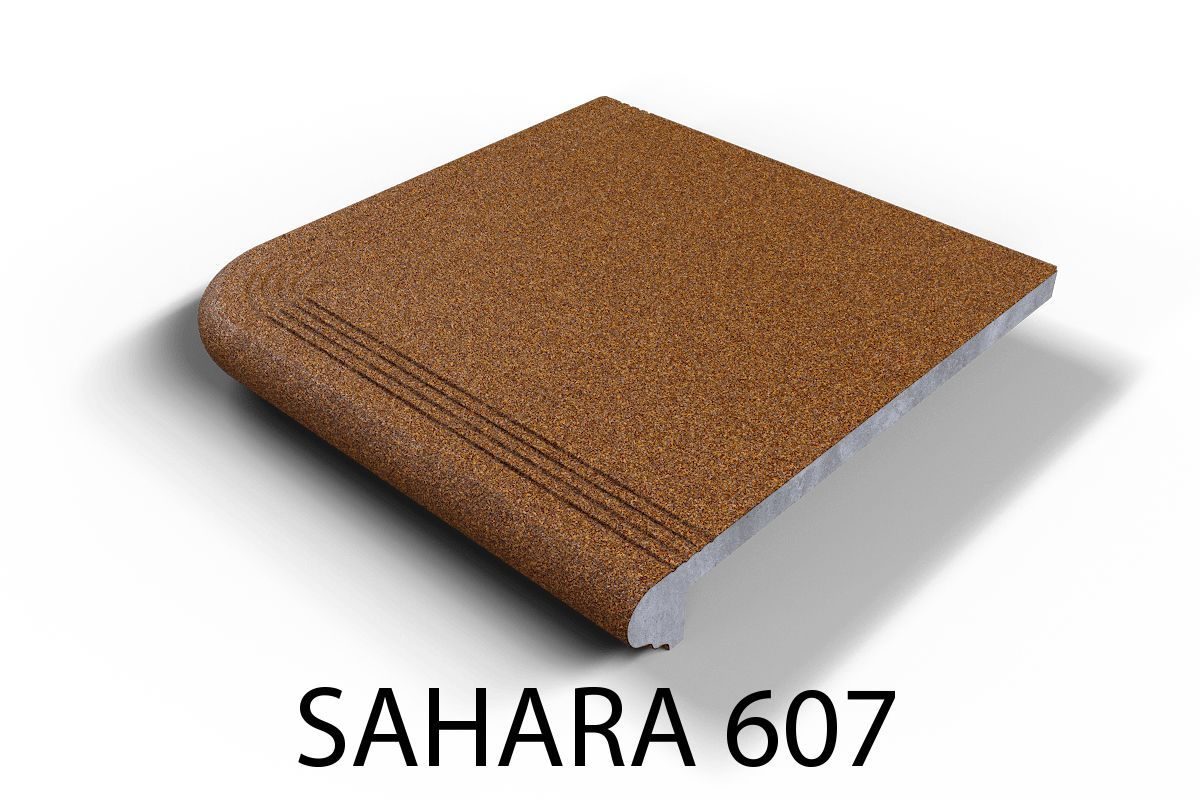 Sahara 607 Ступень угловая Beton-elite Santreyd 