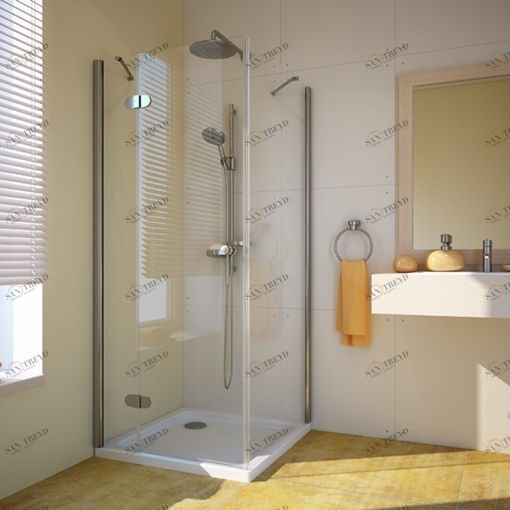 Душевая кабина 105x105 GK-103 стекло прозрачное GUTEWETTER LUX SQUARE 105X105GK103