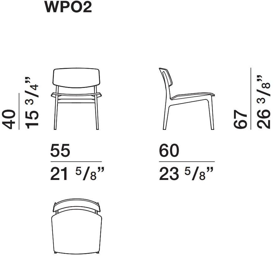 Molteni & C. Кресло в коже Woody Wpo2 - Вид №4