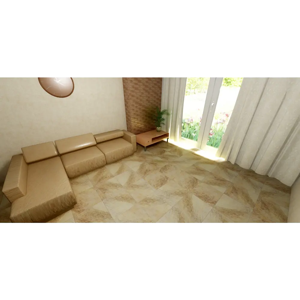 Керамогранит «Тенерифе» 45х45 см 1.42 м2 цвет бежевый 14188956 STLM-2170398 Santreyd  - Вид №1